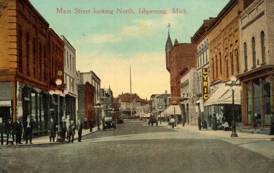 Lyric Theatre - Vintage Postcard (newer photo)